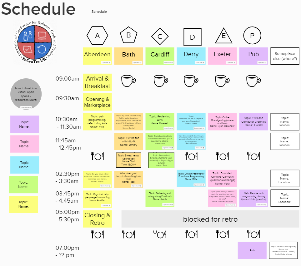 Schedule